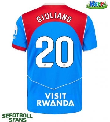 Atletico Madrid Giuliano Simeone #20 Tredje Tröja 2025-26 Kortärmad